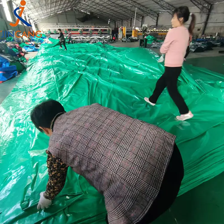 140gの緑のPEターポリン