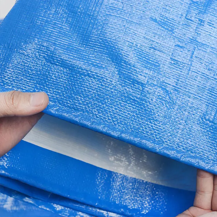 160gブルーホワイトPEターポリン