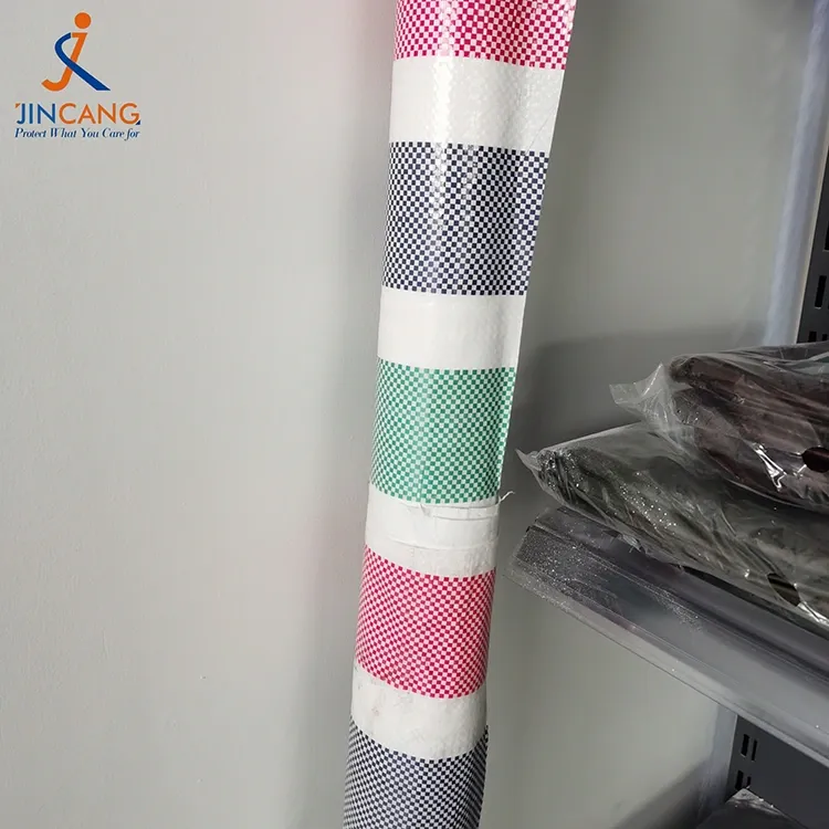 90 GSM ストリップ PE ターポリン ロール