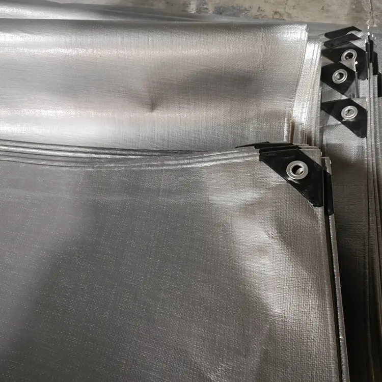 ブラックシルバー240バージンPEターポーリン