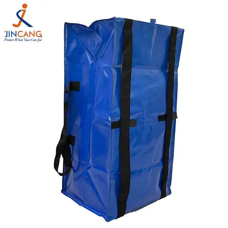 スーパーマーケットの折りたたみ式PP織物移動バッグ