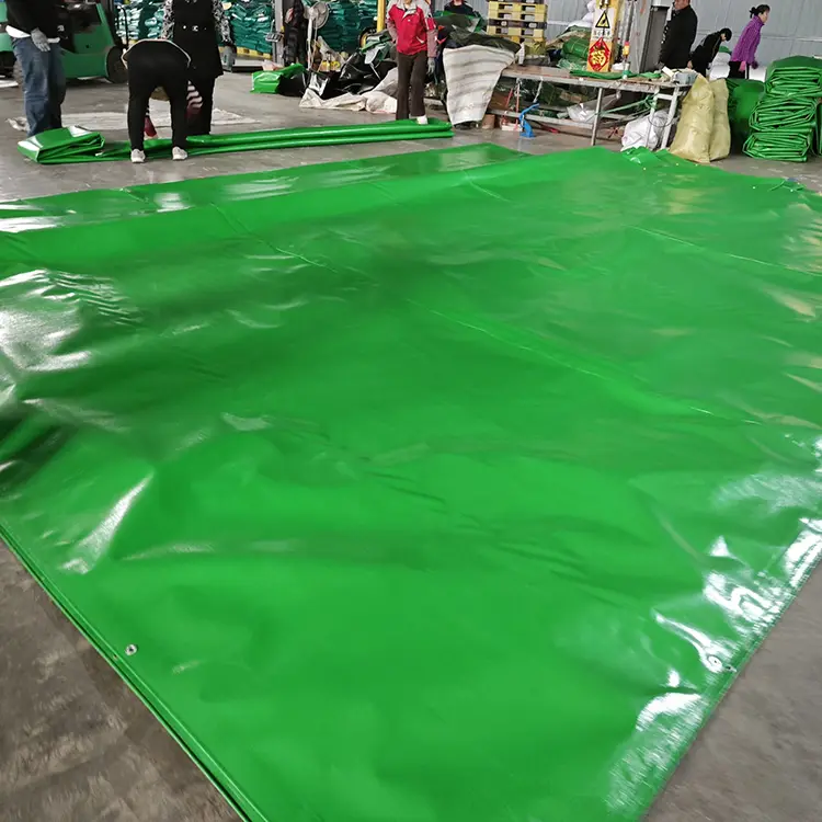 グラスグリーン300 GSM Virgin PE Tarpaulin