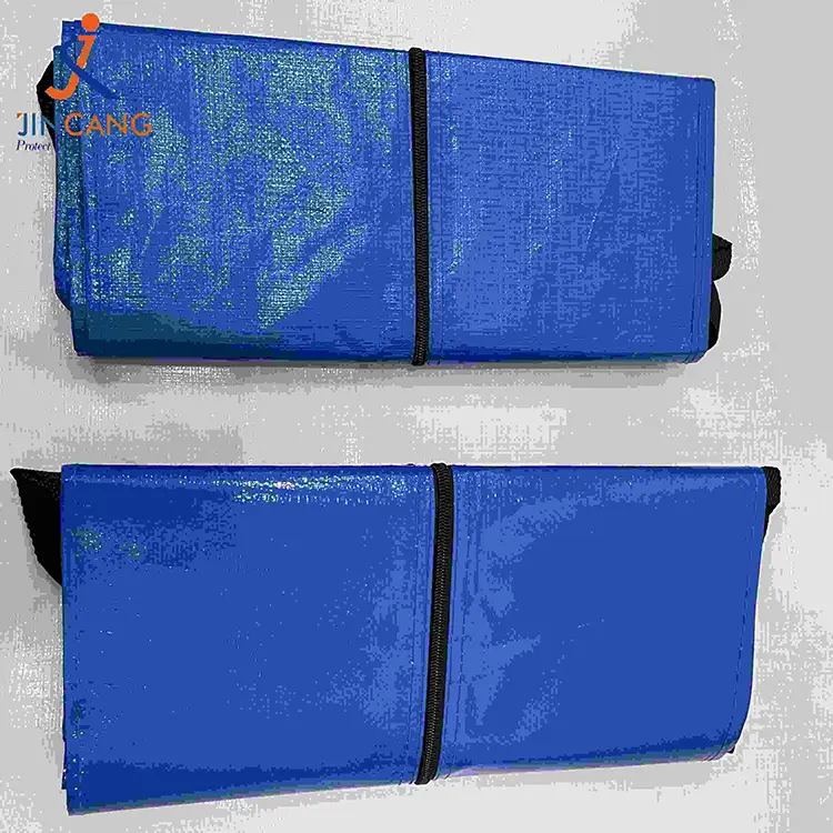 ヘビーデューティのPE編み移動貯蔵袋