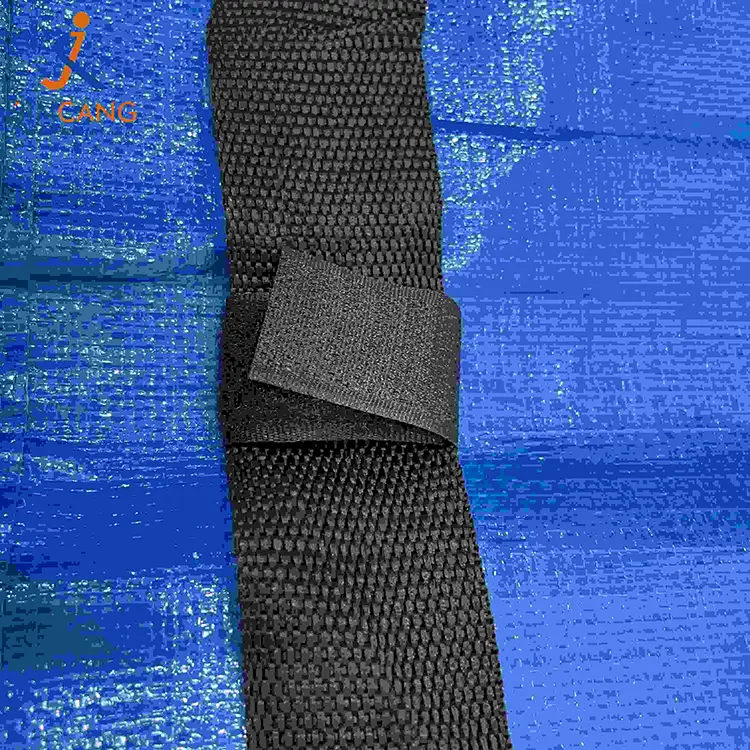 ヘビーデューティのPE編み移動貯蔵袋