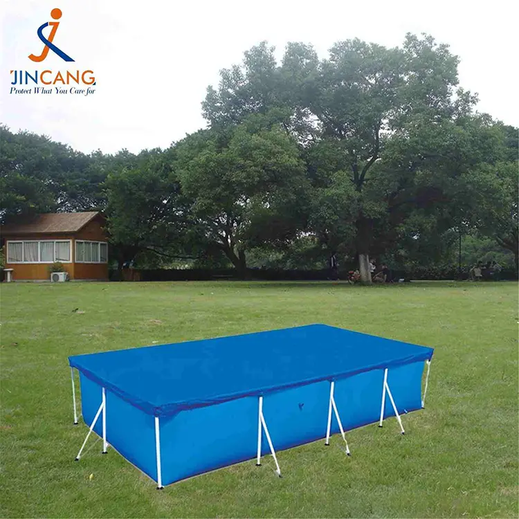 3.04m x 2.05m長方形のプールカバー