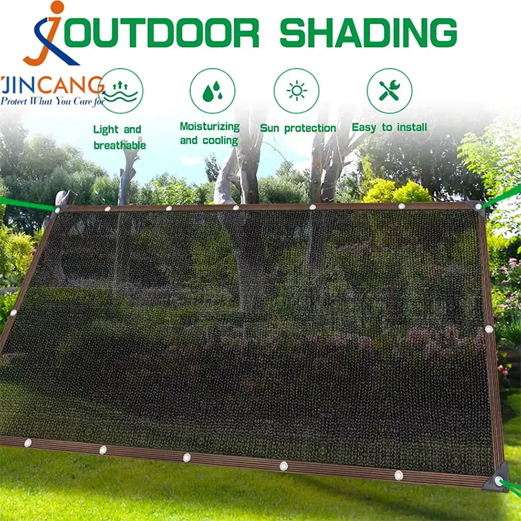 太陽をブロックし、シェードネットを減らします