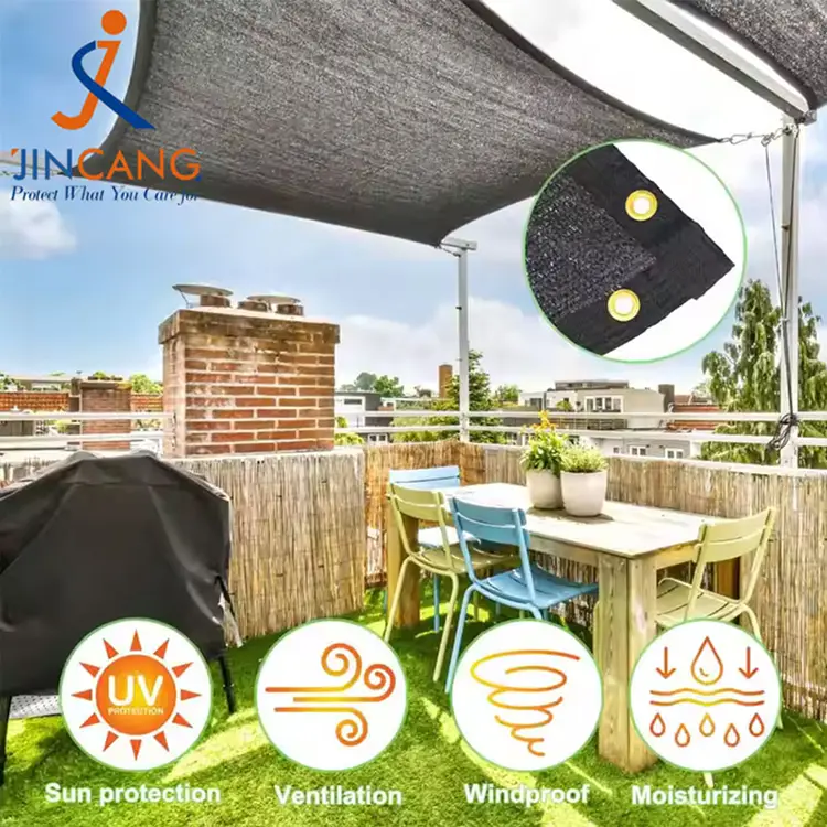 太陽をブロックし、シェードネットを減らします